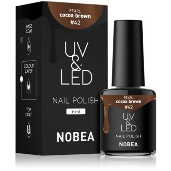 NOBEA UV & LED Nail Polish unghii cu gel folosind UV / lampă cu LED glossy