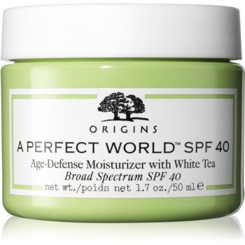 Origins A Perfect World™ SPF 40 Age-Defense Moisturizer With White Tea crema de zi hidratanta SPF 40