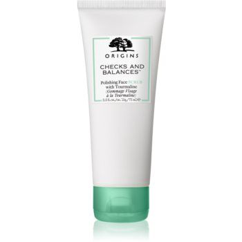 Origins Checks and Balances™ Polishing Face Scrub exfoliant facial pentru netezirea pielii