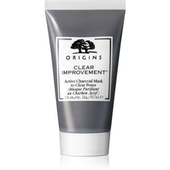 Origins Clear Improvement® Active Charcoal Mask To Clear Pores Masca de curățare cu cărbune