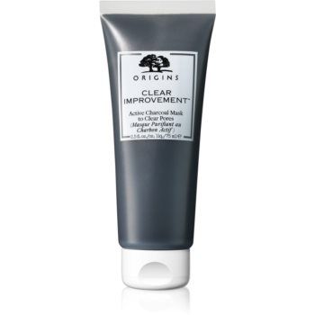 Origins Clear Improvement® Active Charcoal Mask To Clear Pores Masca de curățare cu cărbune