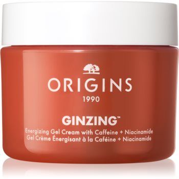 Origins GinZing™ Energizing Gel Cream With Caffeine+Niacinamide cremă-gel hidratant cu efect de strălucire