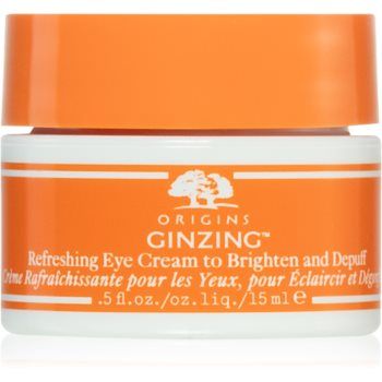 Origins GinZing™ Brightening Eye Cream cremă iluminatoare împotriva cearcănelor și a pungilor de sub ochi ieftin