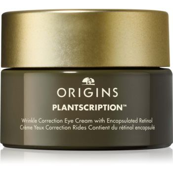 Origins Plantscription™ Wrinkle Correction Eye Cream With Encapsulated Retinol crema de ochi pentru hidratare si matifiere cu retinol ieftin
