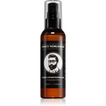 Percy Nobleman Beard Conditioning Oil Fragrance Free ulei pentru barba fara parfum