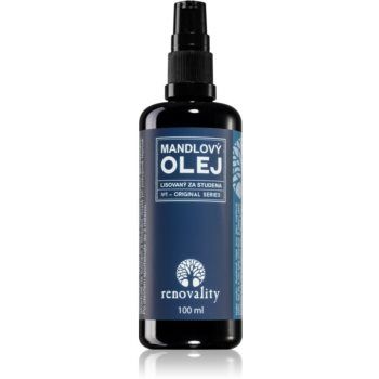 Renovality Original Series Almond oil ulei de migdale presat la rece Renovality Original Series Almond oil ulei de migdale presat la rece