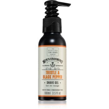 Scottish Fine Soaps Men’s Grooming Thistle & Black Pepper gel pentru bărbierit pentru barbati