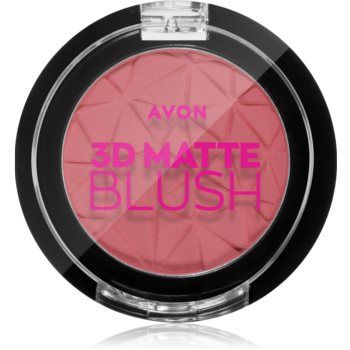 Avon 3D Matte blush cu efect matifiant