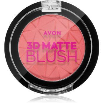 Avon 3D Matte blush cu efect matifiant