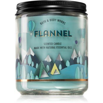 Bath & Body Works Flannel lumânare parfumată