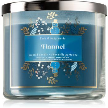 Bath & Body Works Flannel lumânare parfumată