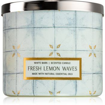 Bath & Body Works Fresh Lemon Waves lumânare parfumată