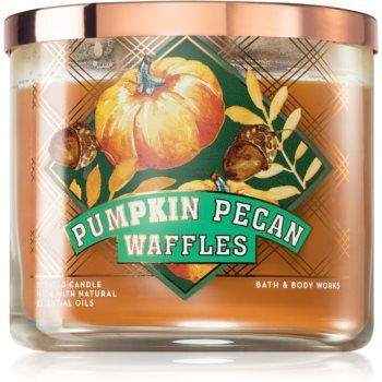 Bath & Body Works Pumpkin Pecan Waffles lumânare parfumată