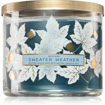 Bath & Body Works Sweater Weather lumânare parfumată II.