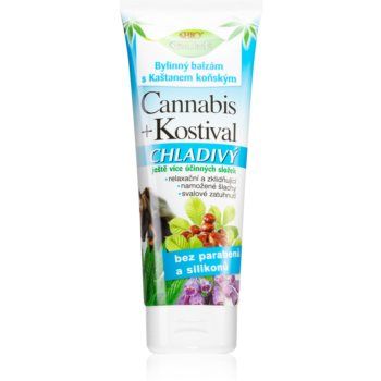 Bione Cosmetics Cannabis Kostival balsam cu efect de racorire pentru mușchi, articulații și tendoane