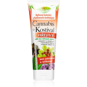 Bione Cosmetics Cannabis Kostival Gel încălzire pentru relaxarea mușchilor și articulațiilor