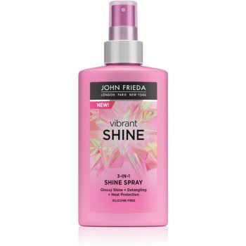 John Frieda Vibrant Shine Spray de păr multifuncțional pentru un par stralucitor si catifelat
