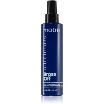 Matrix Total Results Brass off spray pentru păr neutralizeaza tonurile de galben