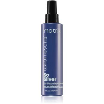 Matrix So Silver spray pentru păr neutralizeaza tonurile de galben la reducere