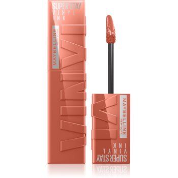 MAYBELLINE NEW YORK SuperStay Vinyl Ink Ruj de buze lichid, de lunga durata