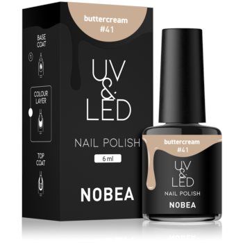 NOBEA UV & LED Nail Polish unghii cu gel folosind UV / lampă cu LED glossy
