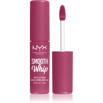 NYX Professional Makeup Smooth Whip Matte Lip Cream ruj de buze catifelant cu efect de netezire