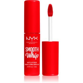NYX Professional Makeup Smooth Whip Matte Lip Cream ruj de buze catifelant cu efect de netezire ieftin