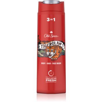 Old Spice Tigerclaw gel de dus pentru față, corp și păr