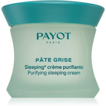 Payot Pâte Grise Sleeping Crème Purifiante crema de noapte pentru curatare si regenerativa pentru ten gras și mixt ieftina