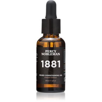 Percy Nobleman Beard Conditioning Oil 1881 balsam nutritiv cu ulei, pentru barbă