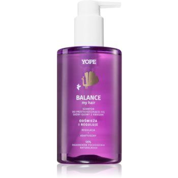 Yope BALANCE my hair sampon pentru curatare pentru un scalp seboreic