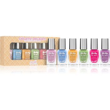 Barry M Gelly Hi Shine Gelato Delight set de lacuri de unghii de firma original