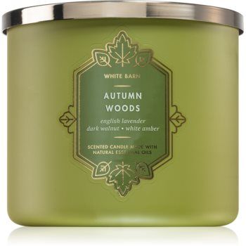 Bath & Body Works Autumn Woods lumânare parfumată