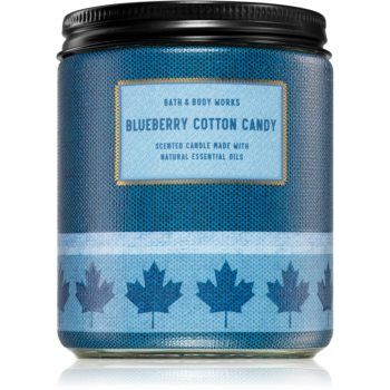 Bath & Body Works Blueberry Cotton Candy lumânare parfumată