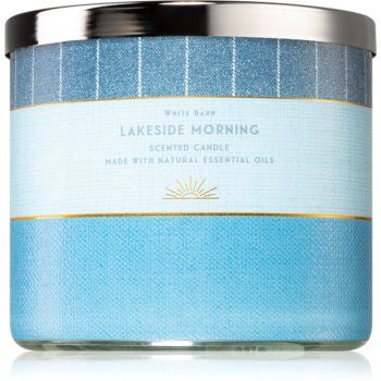 Bath & Body Works Lakeside Morning lumânare parfumată cu uleiuri esentiale