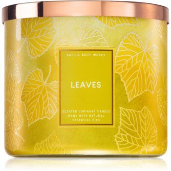 Bath & Body Works Leaves lumânare parfumată Bath & Body Works Leaves lumânare parfumată