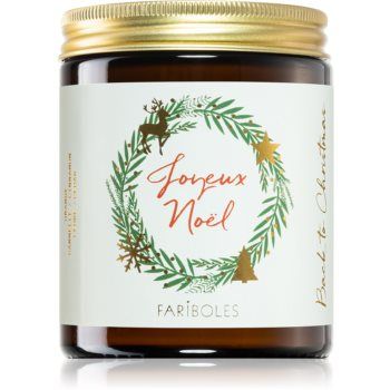FARIBOLES Back to Joyeux Noël lumânare parfumată
