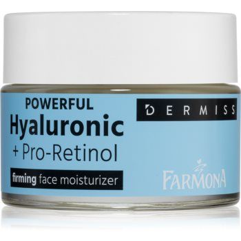 Farmona Dermiss Powerful Hyaluronic + Pro-Retinol crema de fata cu efect de fermitate