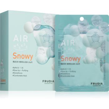 Frudia AIR Snowy masca pentru celule pentru uniformizarea nuantei tenului