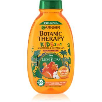 Garnier Botanic Therapy Disney Kids sampon si balsam 2 in 1 pentru par usor de pieptanat