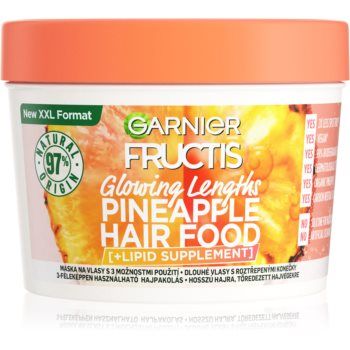 Garnier Fructis Pineapple Hair Food Masca de par pentru varfuri despicate