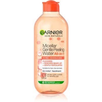 Garnier Skin Naturals Micellar Gentle Peeling apa cu particule micele cu efect exfoliant