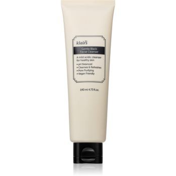 Klairs Gentle Black Facial Cleanser gel de curățare blând pentru piele sensibilă
