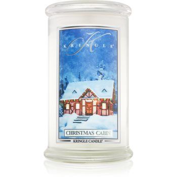 Kringle Candle Christmas Cabin lumânare parfumată