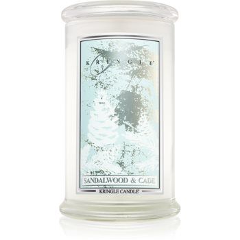 Kringle Candle Sandalwood & Cade lumânare parfumată