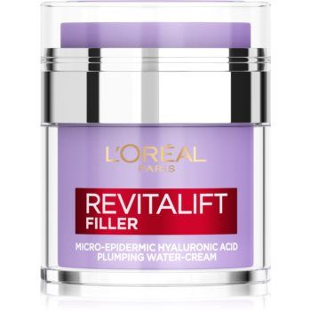 L’Oréal Paris Revitalift Filler Pressed Cream crema cu textura usoara cu acid hialuronic la reducere