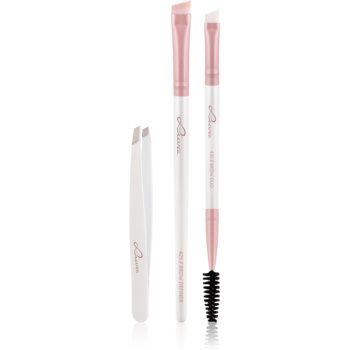 Luvia Cosmetics Prime Vegan Brow Kit set pentru aranjarea sprâncenelor