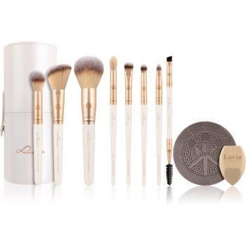 Luvia Cosmetics Prime Vegan set de pensule cu husă de firma original