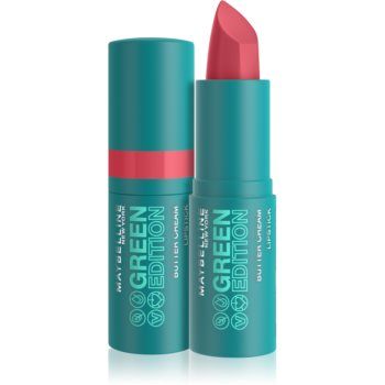 Maybelline Green Edition ruj crema cu efect de hidratare ieftin