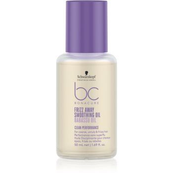 Schwarzkopf Professional BC Bonacure Frizz Away Smoothing Oil ulei pentru netezire pentru păr Schwarzkopf Professional BC Bonacure Frizz Away Smoothing Oil ulei pentru netezire pentru păr